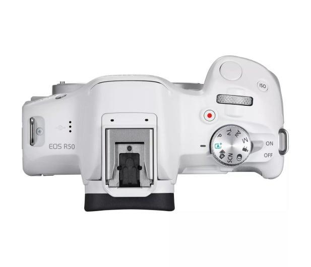 Canon EOS R50 biały + RF-S 18-45mm f/4.5-6.3 IS STM - 1140586 - zdjęcie 4